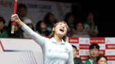 ‘캄보디아 특급’ 스롱, ‘당구 여제’ 김가영 꺾었다…우리금융, 하나카드 제압