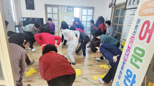 청송군, 어르신 근력·균형 운동 교실 운영