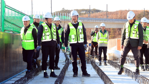 [포토] 이성해 철도공단 이사장, 인천발 KTX 직결사업 공사현장 점검