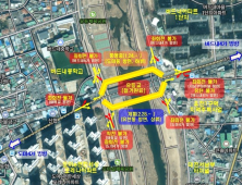 대전시, 유등천 가설교 양방향 6차로 전면개통