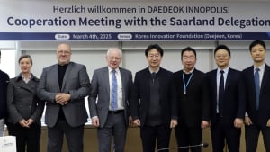'특구와 기술사업화 협력 원한다'… 독일 자를란트 사절단, 특구재단 방문