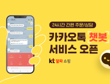 KT알파 쇼핑, 카카오톡 챗봇 서비스 오픈