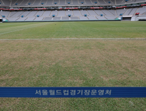 홍명보 “잔디 받쳐주지 못하면 큰 문제…좋은 환경에선 경기력 100% 나아져”