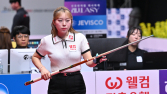 ‘여제’ 김가영, 김예은에 석패…38연승서 마감 [LPBA]