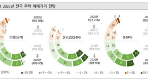 부동산전문가·중개사 “올해 전국 집값 하락”…수도권 전망은 달라