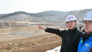 조원휘 대전시의장, 쓰레기매립장·하수처리장 등 잇달아 방문