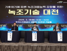 수자원공사, 녹조 과학적 해법 마련 '녹조기술대전 개최