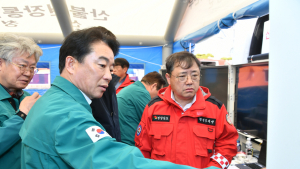 경남도의회, 주말 산불 현장 지원