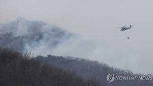 울주 산불 사흘째…봄철 강풍으로 진화율 69% 