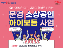 문경시, 출산 소상공인 대체인력 고용 시 최대 1200만원 지원