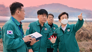 조규일 시장, 수곡면 산불 현장 진두지휘...신속한 진화 이끌어