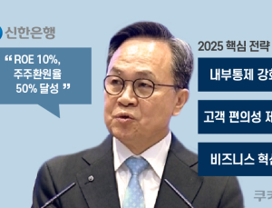 ‘일류신한’ 외친 진옥동 회장, 밸류업·내부통제 드라이브