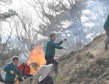 순창군, 발 빠른 대응으로 대형 산불 확산 막아