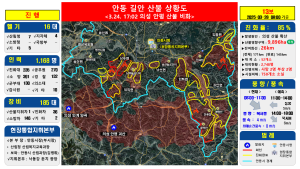 안동시, 산불 대응 총력…주민 지원에도 심혈