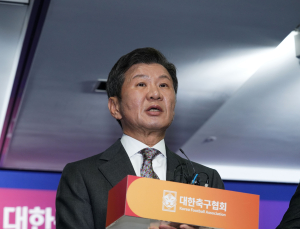 대한체육회가 정몽규 축구협회장 인준한 이유…“선수 보호·현장 피해 최소화”