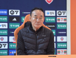 5경기 만에 이긴 김학범 감독 “승리로 자신감 가졌으면”