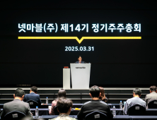 넷마블, 정기 주주총회…김병규 단독대표 체제 전환