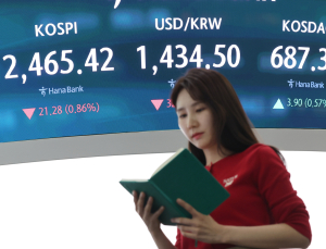 코스피, ‘尹 파면’ 정치 불확실성 해소에도 관세 부담에 약세 [마감]