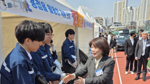 심미경 서울시의원, ‘2025 서울특별시 기능경기대회’ 현장 방문