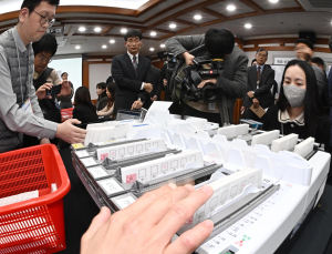중앙선관위, 21대 대선 투·개표 절차 시연회
