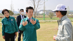 조규일 진주시장, '제64회 경상남도민체육대회' 경기장 중점 점검