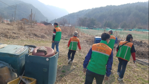삼척시 지역자율방재단, 산불 예방에 총력... 예찰 활동 강화