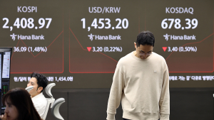코스피, 하루만 장중 2400선 붕괴…외국인 순매도↑