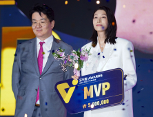라스트댄스 김연경…역대 세번째 만장일치 MVP