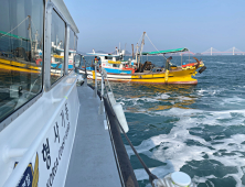 사천해경, 삼천포항만 내 불법조업 합동 단속...어업인 7명 적발
