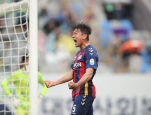 ‘결승골’ 수원FC 이현용, K리그1 8라운드 MVP