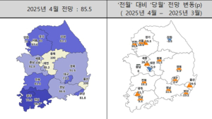 전국 4월 주택사업전망지수 상승세…서울‧수도권 대폭 상승