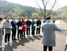 전주시의회 복지환경위원회, 전주 지방정원 조성 현장 점검