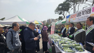 봄과 함께 내포 직거래 목요장터 ‘활짝’