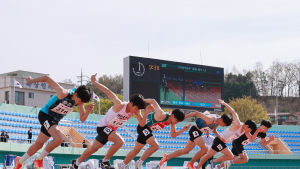 예천서 열린 전국 육상대회, 4500명 열전 속 신기록 릴레이