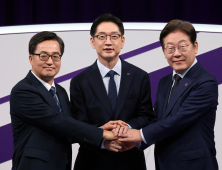 이재명·김경수·김동연, ‘내란 종식’ 공감대…감세·당 정체성은 ‘이견’