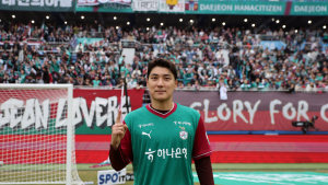 ‘대전 돌풍 주역’ 주민규, 2025년 첫 K리그 ‘이달의 선수상’ 수상