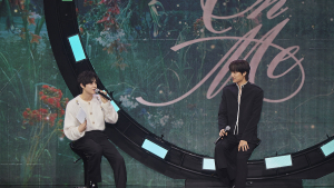 엑소 카이 “2년 만의 컴백, 데뷔 때처럼 긴장되고 설레”…수호 MC 지원사격