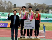 대전송촌중, 전국 중고육상대회서 금3·은1·동1 획득