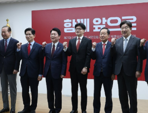 국힘, 2차 경선 4인 1대1 토론 확정…한동훈-홍준표, 쌍방 지목