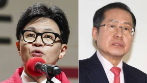 국힘 빅4, 맞대결 눈치싸움…洪·韓 ‘끝장전’