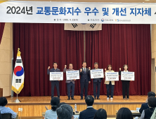 원주시, 교통문화지수 평가 전국 1위…국토부장관상 수상