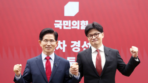 국힘, 대선 3차 경선 김문수‧한동훈 진출…안철수‧홍준표 고배