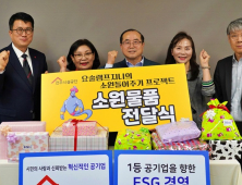 전주시설공단, 결손가정 아이들에 ‘어린이날’ 선물