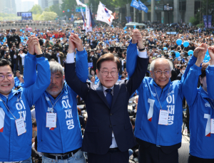 민주당 대선 출정식, 이번 대선 목표는 ‘내란 종식’