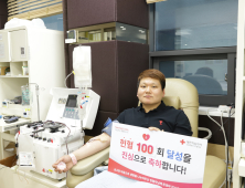 원주의료기기테크노밸리 김경찬 과장, 헌혈 유공 명예장 수상