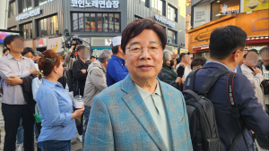 권선택 전 대전시장, 이재명 유세장 깜짝 방문한 까닭은?