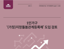 국회미래硏 “1인가구 증가…비혈연 돌봄장치 필요”