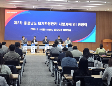 ‘충남 대기환경관리 계획’ 도민과 함께 만든다 [힘쎈충남 브리핑]
