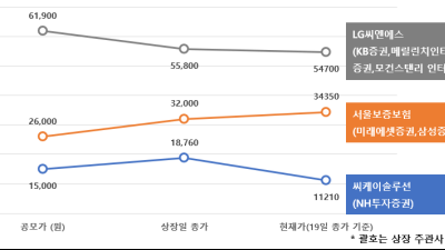 상장만 하면 빠진다?…‘공모가 신뢰’ 왜 무너졌나 [상장後②]