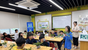 구미시, 폐현수막 재활용 체험교육으로 자원순환 실천 앞장